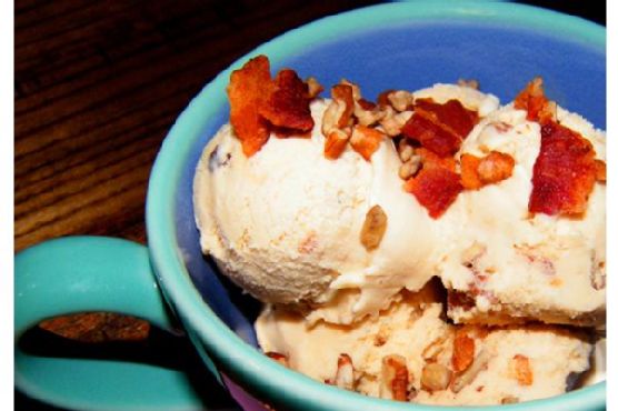 Bacon ice cream