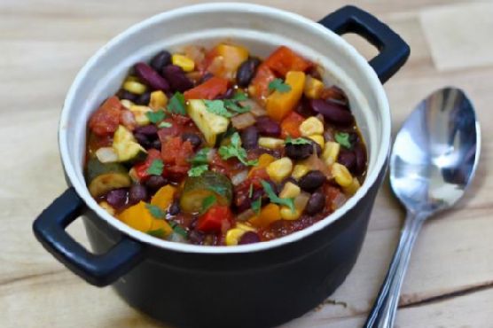 Smokey rainbow chili