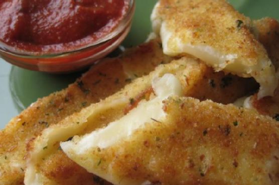 Fried string cheese sticks