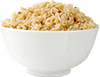 cooked brown rice