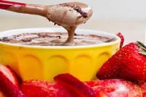 Xocai healthy chocolate peanut butter bannana dip