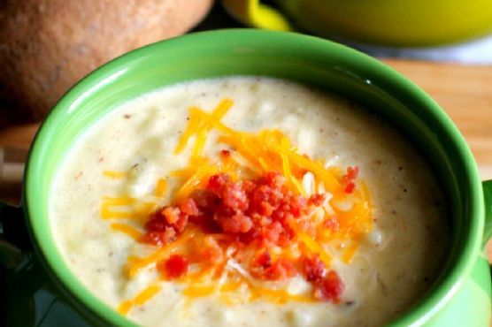 The ultimate slow cooker potato soup