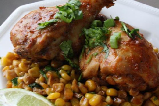 Cumin and paprika chicken drumsticks