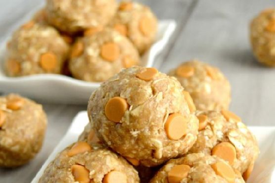 No bake cinnamon butterscotch energy bites