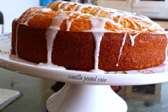 Vanilla pound cake