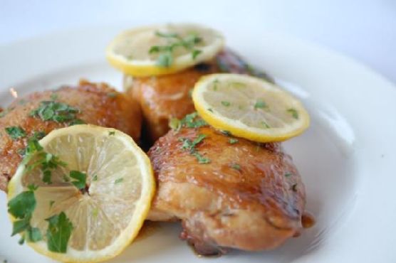 Lemon and honey chicken