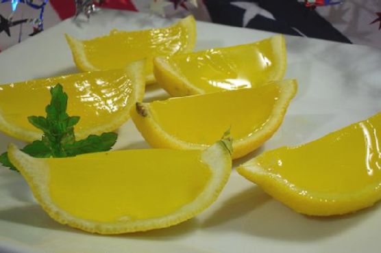 Lemon drop jello shots