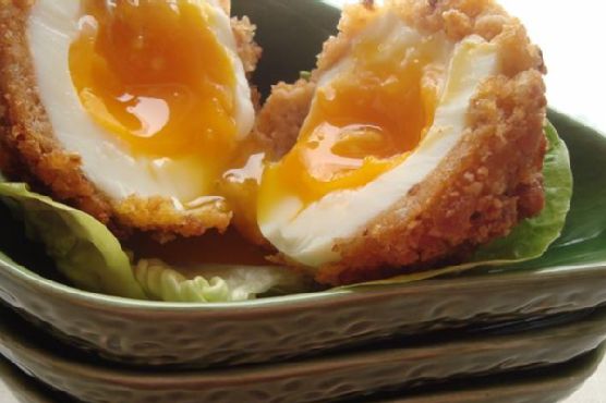 Vegetarian scotch eggs