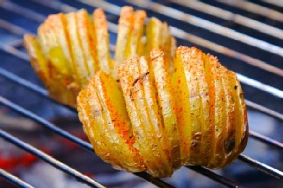 Hasselback potatoes