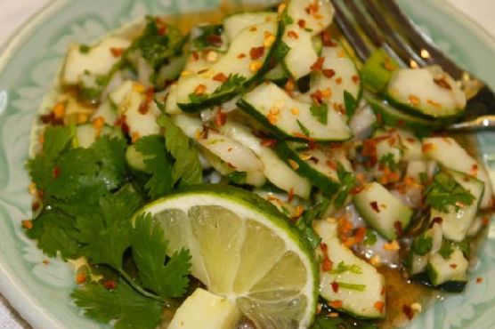 Thai cucumber salad by roz