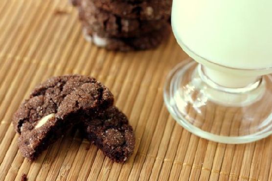 White chocolate mocha cookies