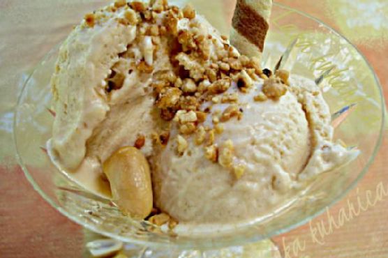 Peanut butter ice cream