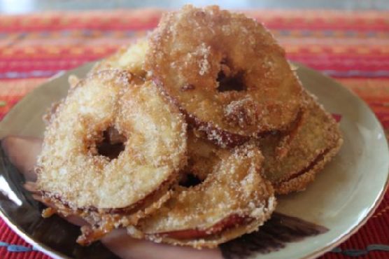 Cinnamon sugar fried apples