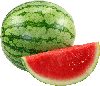 watermelon chunks