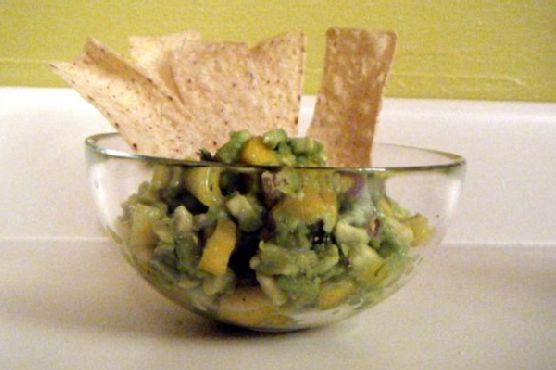 Mango guacamole