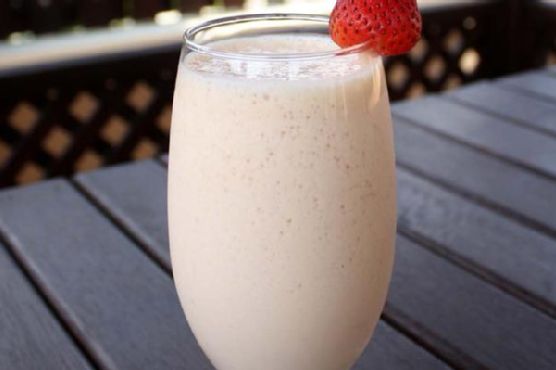 Protein strawberry smoothie