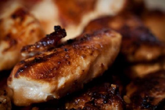 Grilled ginger miso chicken