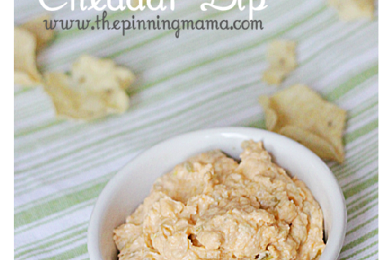 Green chili cheddar dip (guest post)