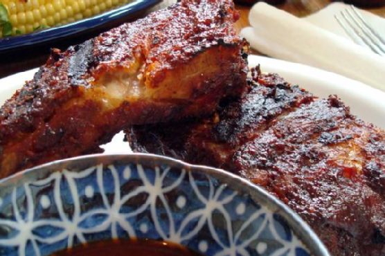 Coffee-infused bbq baby back ribs