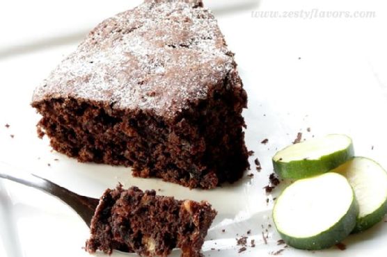 Chocolate banana zucchini cake