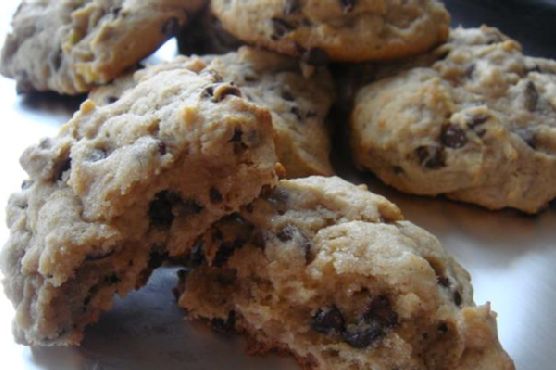 Chocolate chip peanut butter banana cookies