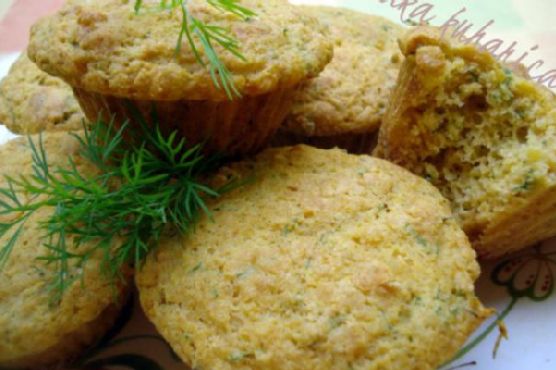 Chive and dill muffins