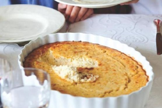 Sweet corn pudding