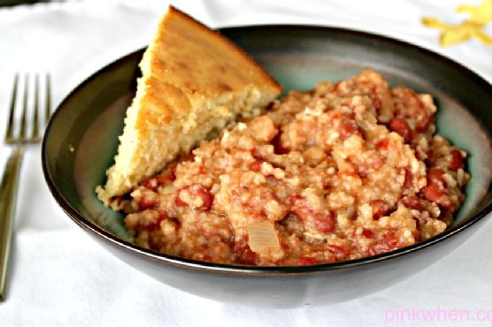 Slow cooker red beans and rice