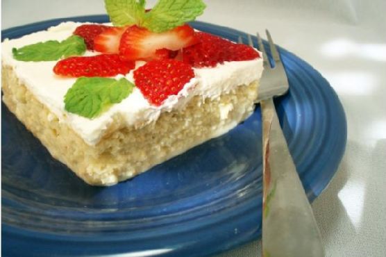 Gluten-free tres leches cake