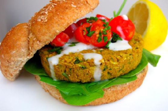 Falafel burgers