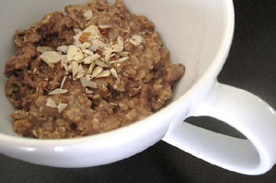 Peanut butter chocolate oatmeal