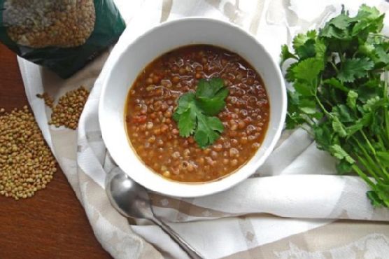 Simple lentil soup