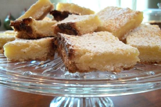 Luscious lemon bars