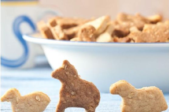 Homemade animal crackers