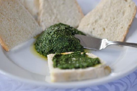 Stinging nettle pesto