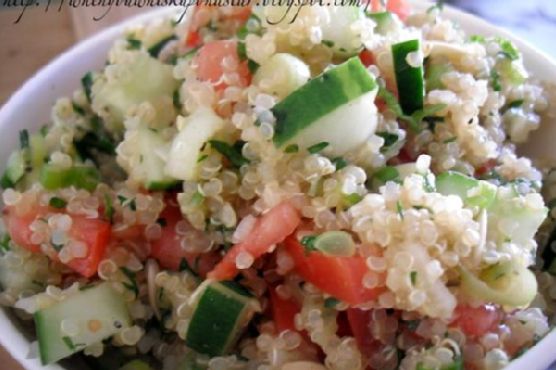 Quinoa tabbouleh salad