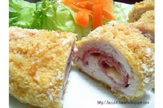 Easy chicken cordon bleu