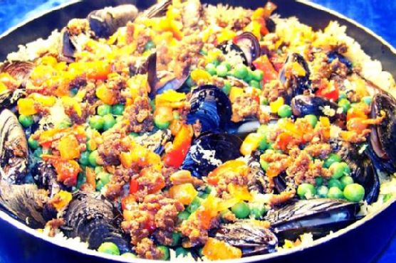 Mixed paella