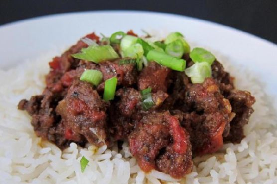 Madras beef curry