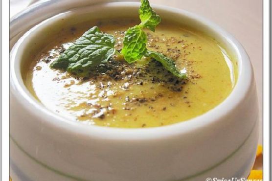 Hot pepper pumpkin soup