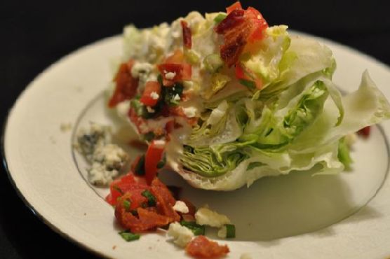 Classic wedge salad