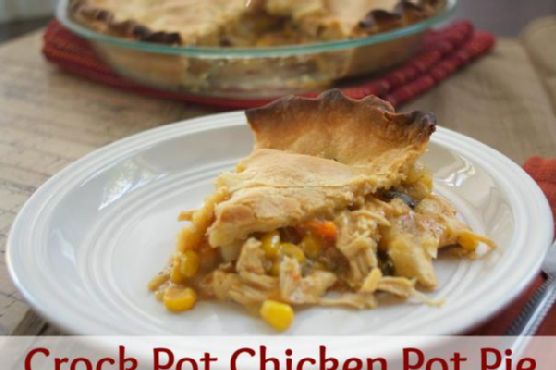 Crock pot chicken pot pie