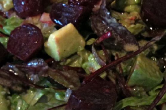 Baby beet salad