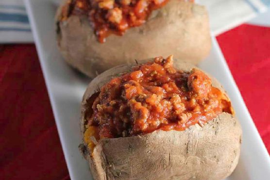 Sweet potato sloppy joes