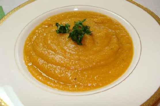 Sweet potato and celery soup