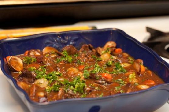 Julia child's boeuf bourguignon