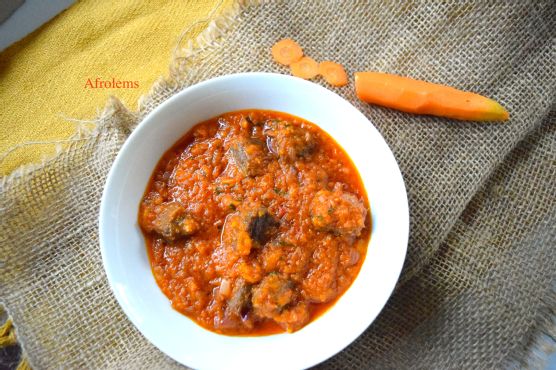 Beef carrot stew