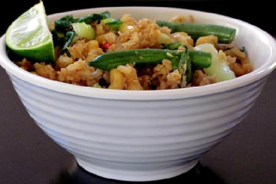 Thai savory brown fried rice