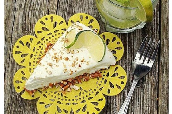 Frozen mojito pie