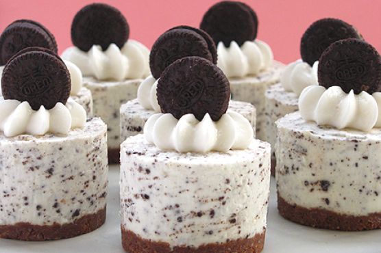 Oreo cookies & cream no-bake cheesecake